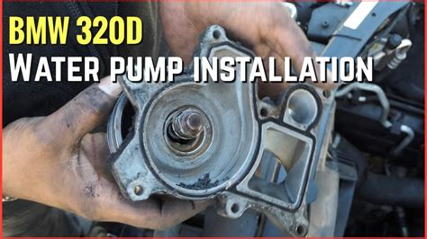 320D Water Pump Replacement 